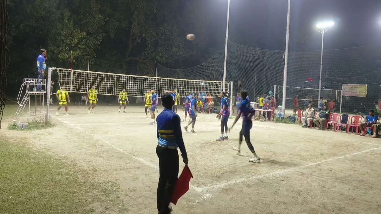 1st division Group A volleyball match at Kolkata 