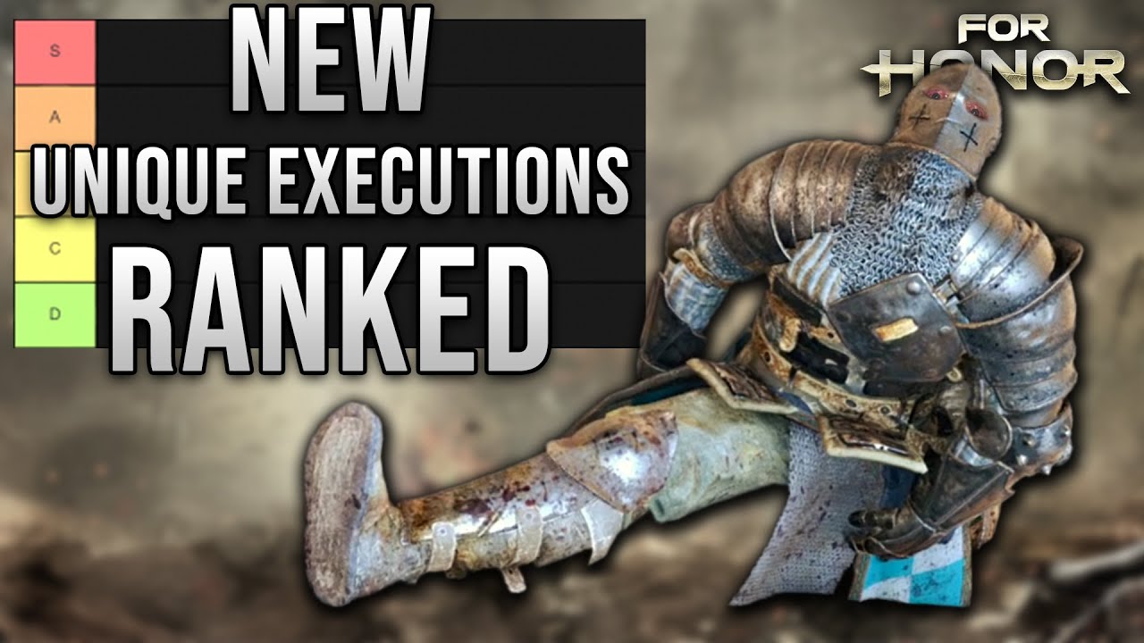Новый уникальный список уровней казни [For Honor Y5S3]