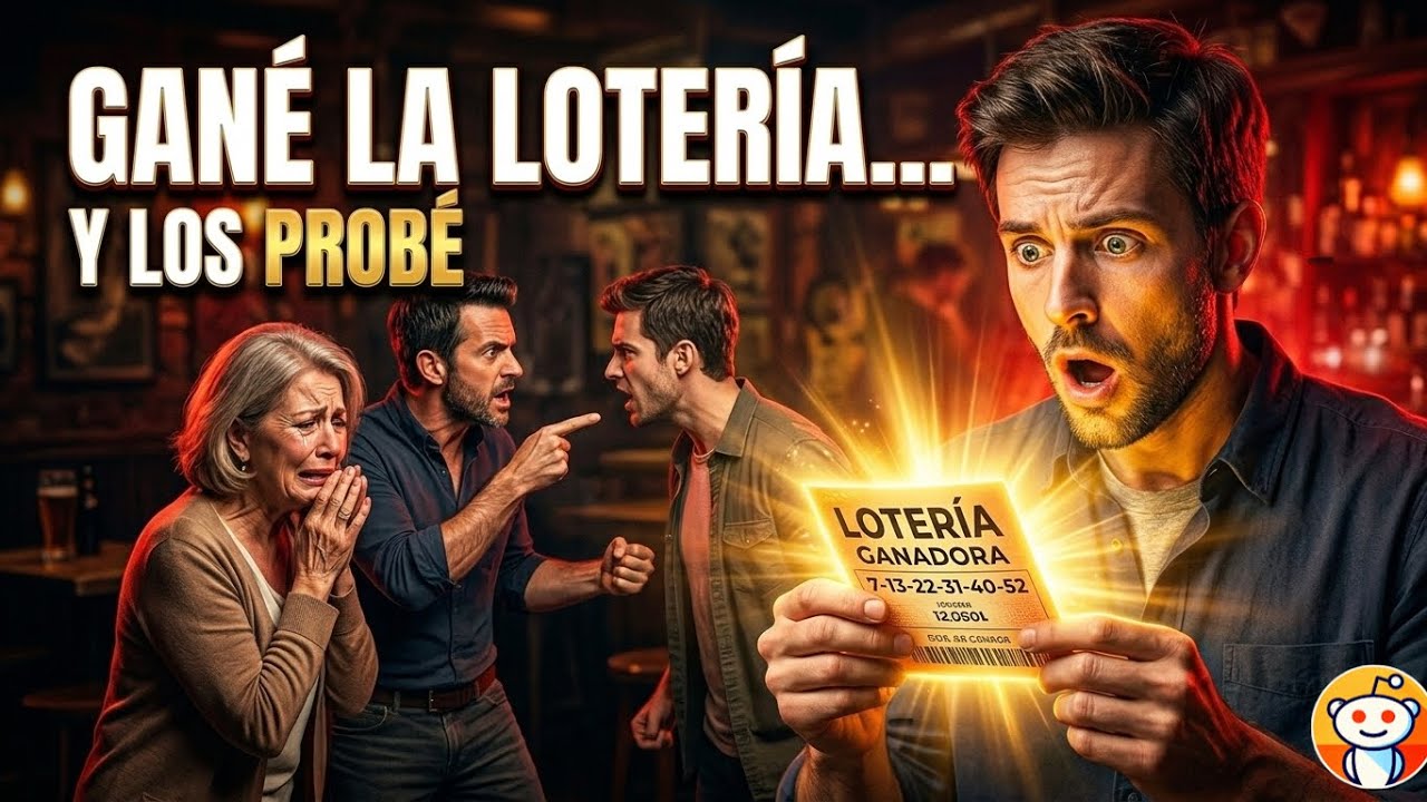 Gané la lotería… pero decidí poner a prueba a mi familia y esto pasó