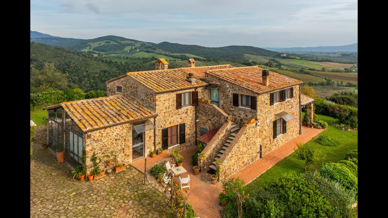 V60021 Gavorrano Stone Farmhouse with 4 Hectares of Land - LISTING BELOW!
