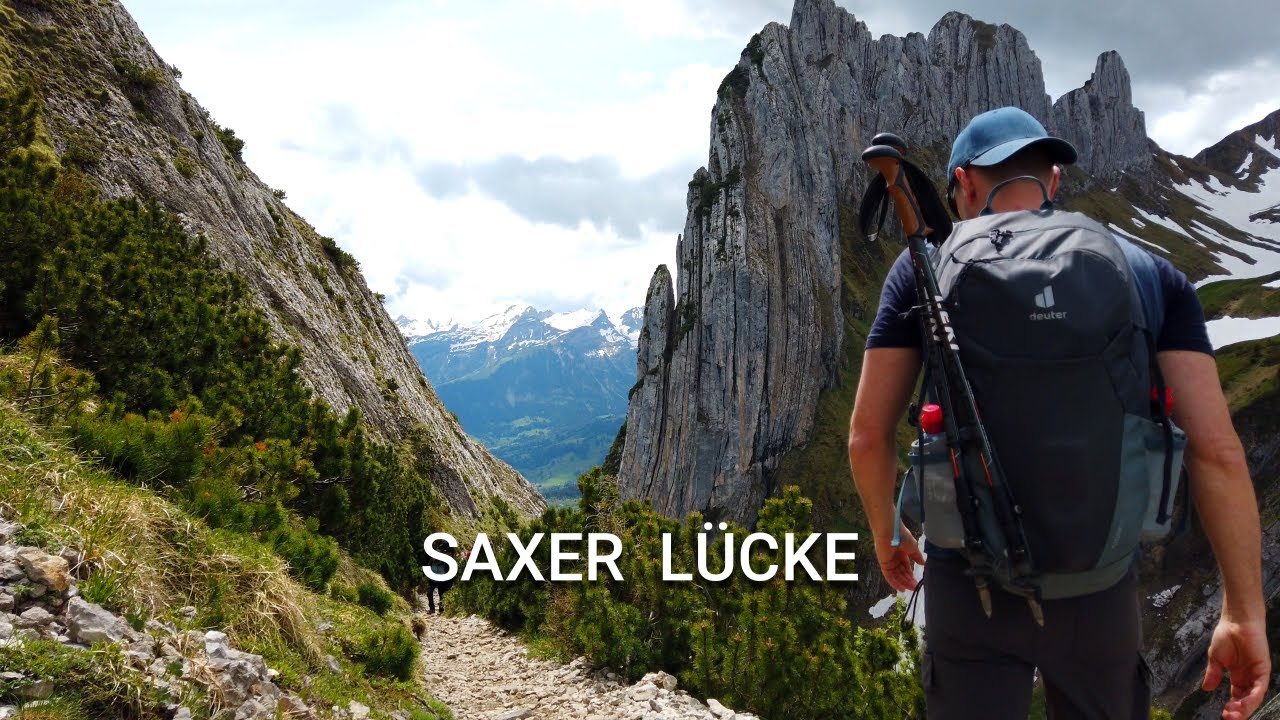 Wandern zur Saxer Lücke im Appenzell vom 