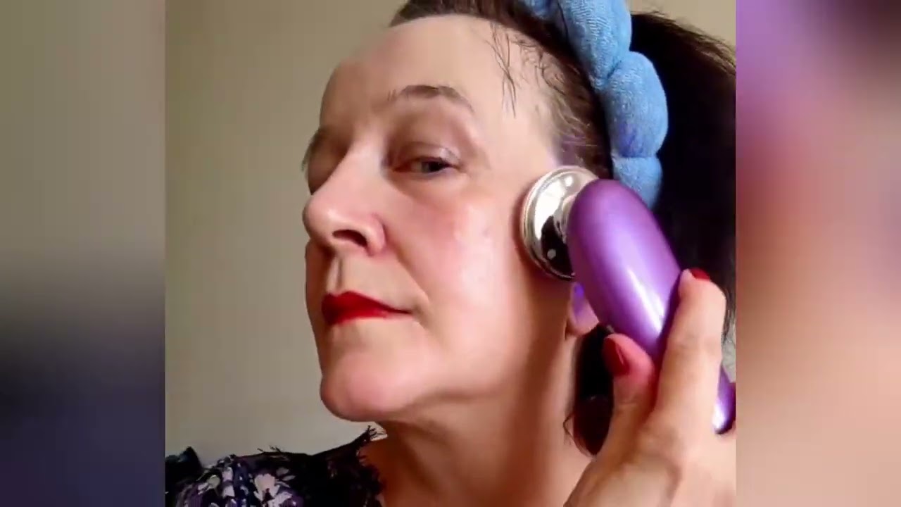 Lifting du Visage &agrave; Domicile FontanaySkin LightPro 7en1 Appareil Anti-Rides  LED, EMS Radiofr&eacute;quence