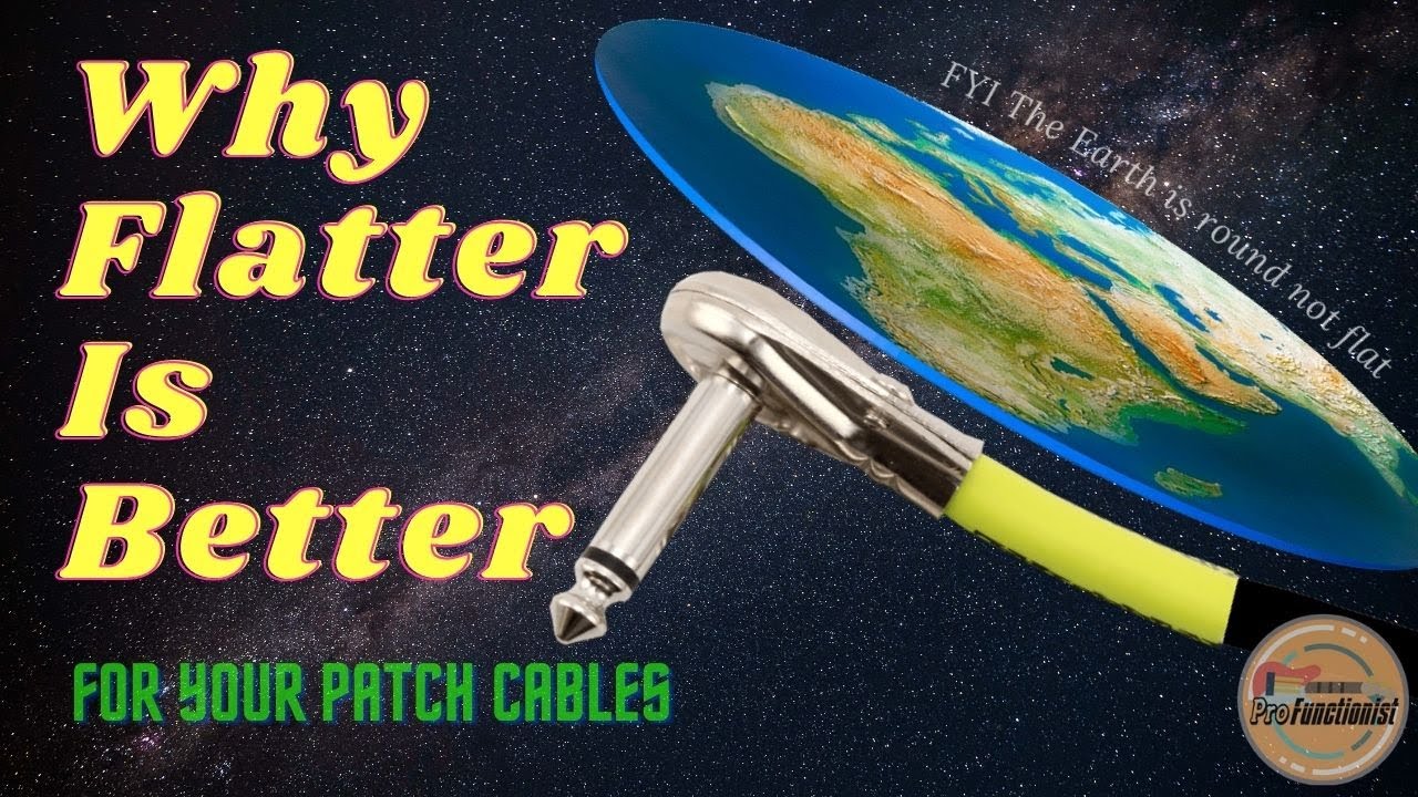 The Benefits Of Flat Patch Cables (Building A Small Pedalboard)
