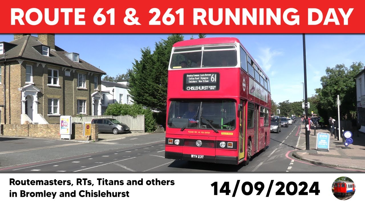 Routes 61 & 261 Bus Running Day 14/09/2024