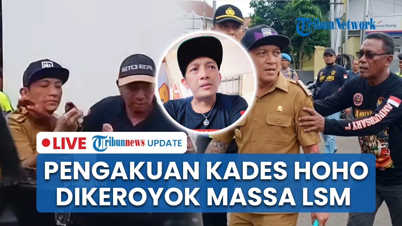 🔴LIVE: Pengakuan Kades Hoho Alkaf seusai Dikeroyok Massa LSM, Kacamata Pecah hingga Baju Robek