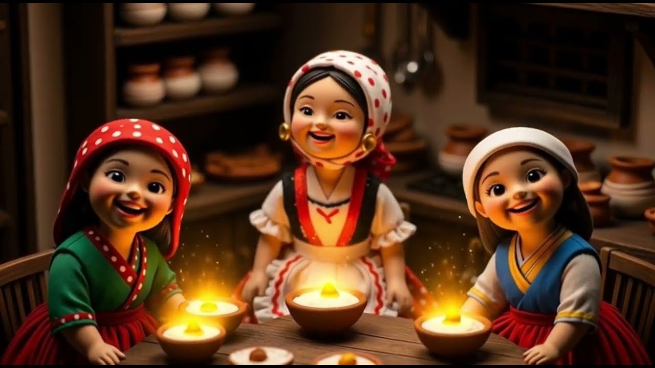 چھوٹی گڑیا کا جادوئی باورچی خانہ 🏡✨ | Miniature Doll Village Story