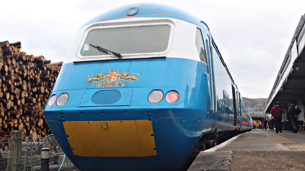 *Rare* First HST to Kyle of Lochalsh plus 37s