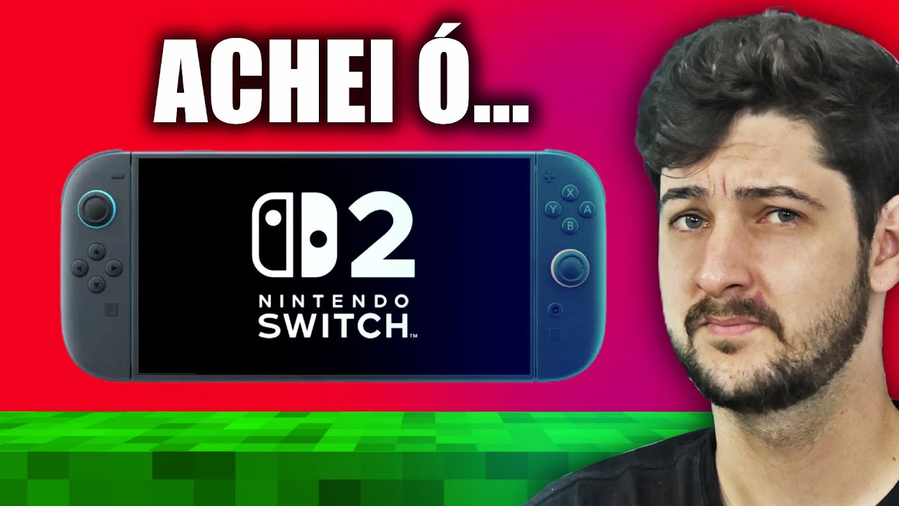 NINTENDO SWITCH 2, ANÁLISE DE HARDWARE E MINHA OPINIÃO NÃO GOSTANDO DA NINTENDO