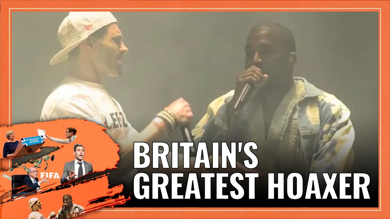 BRITAIN'S GREATEST HOAXER | Simon Brodkin Pranks Kanye West, Sepp Blatter, Sky Sports & X-Factor