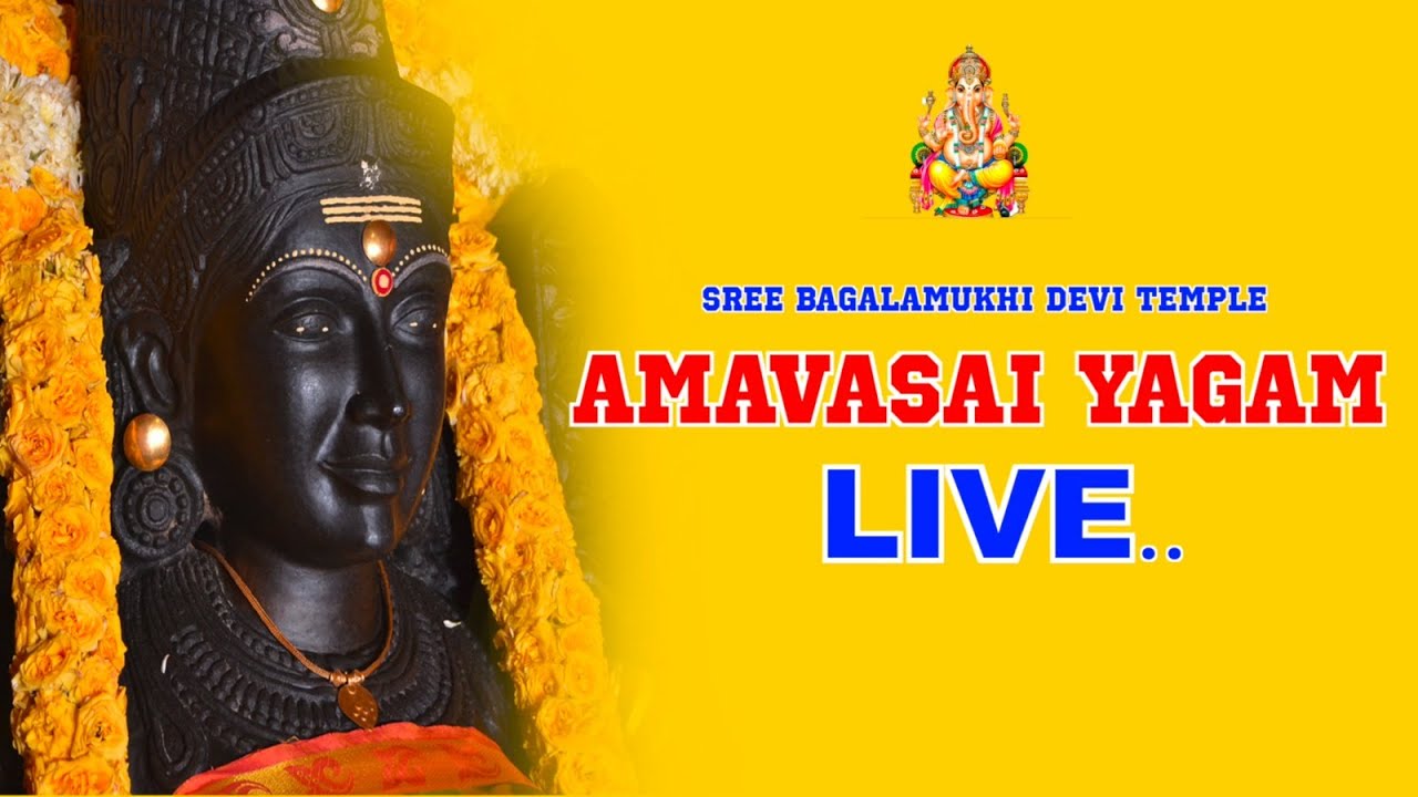 SREE BAGALAMUKHI SARVA DOSHA SHANTHI YAAGAM (AMAVASAI YAAGAM) - LIVE -19-12-2025
