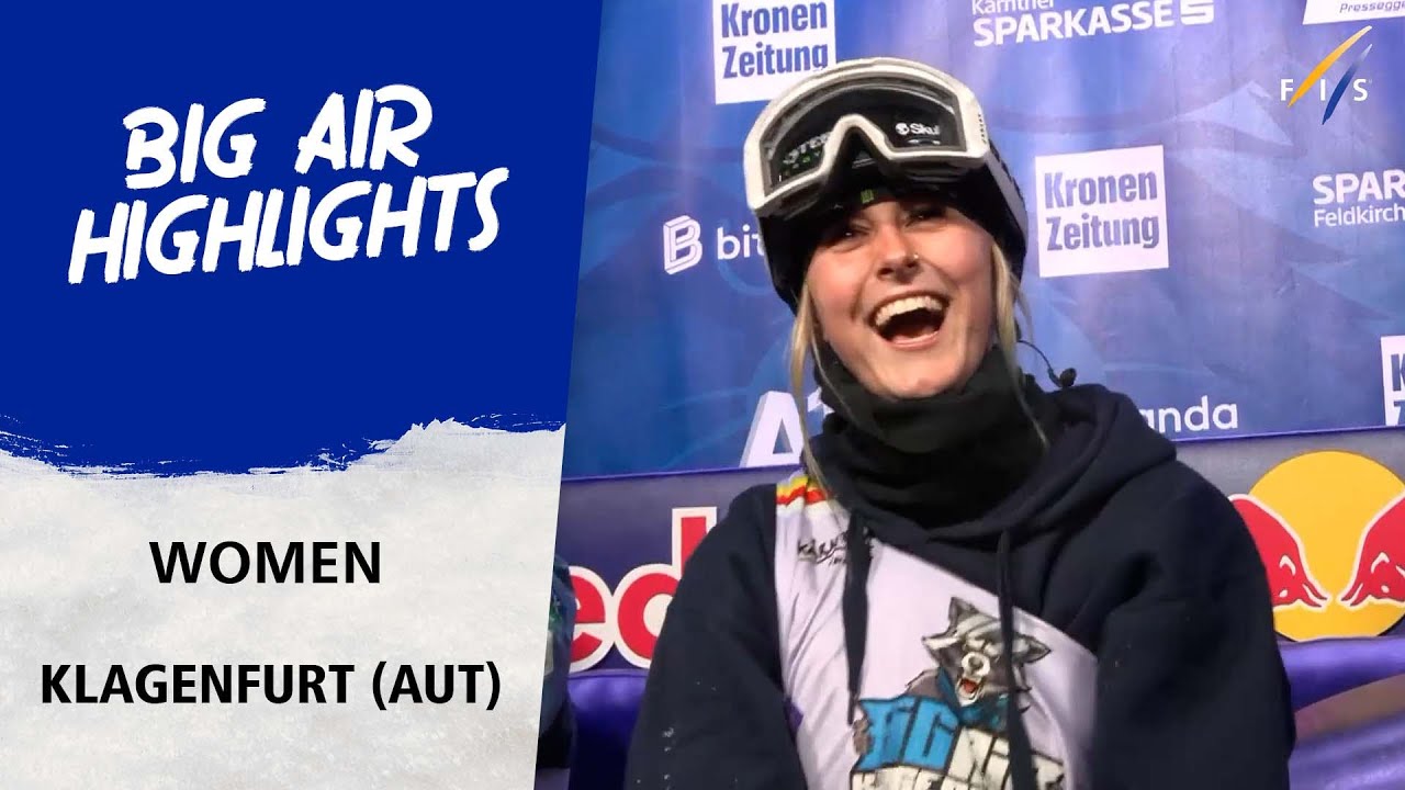 Mia Brookes makes back-to-back Big Air World Cup wins | FIS Snowboard World Cup 24-25