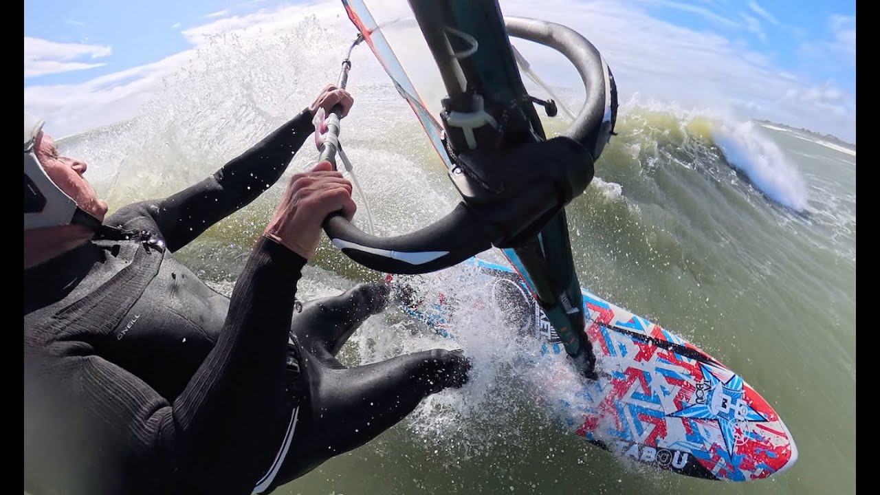 Waitara wave sailing 2nd September 2025
