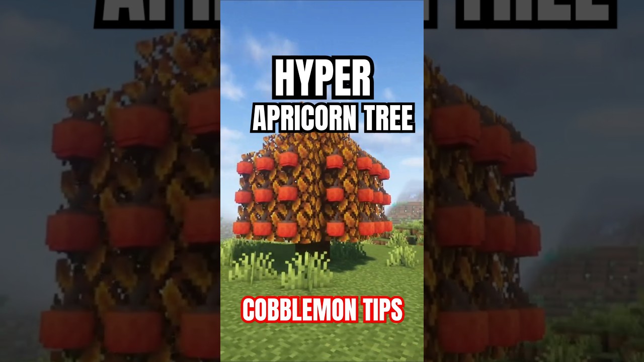 Hyper Apricorn Tree Tip on Cobblemon!