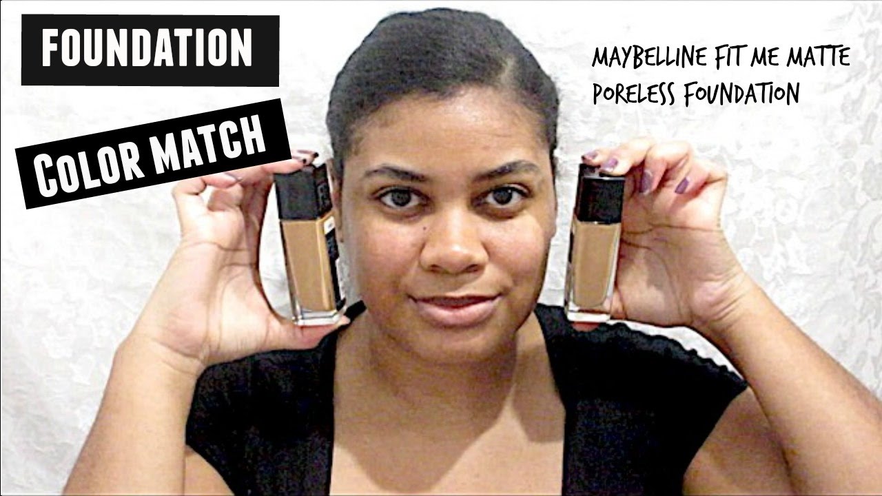 MAYBELLINE FIT ME matte poreless foundation 322/330