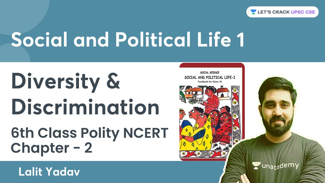Diversity & Discrimination | 6th Class Polity NCERT Chapter 2 | Social & Political Life |Lalit Yadav