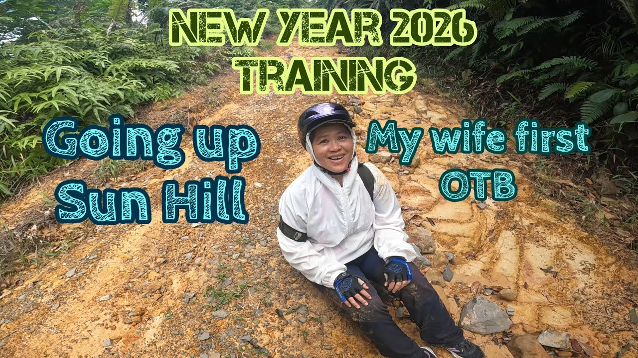 New year 2026 training. My wife first OTB.