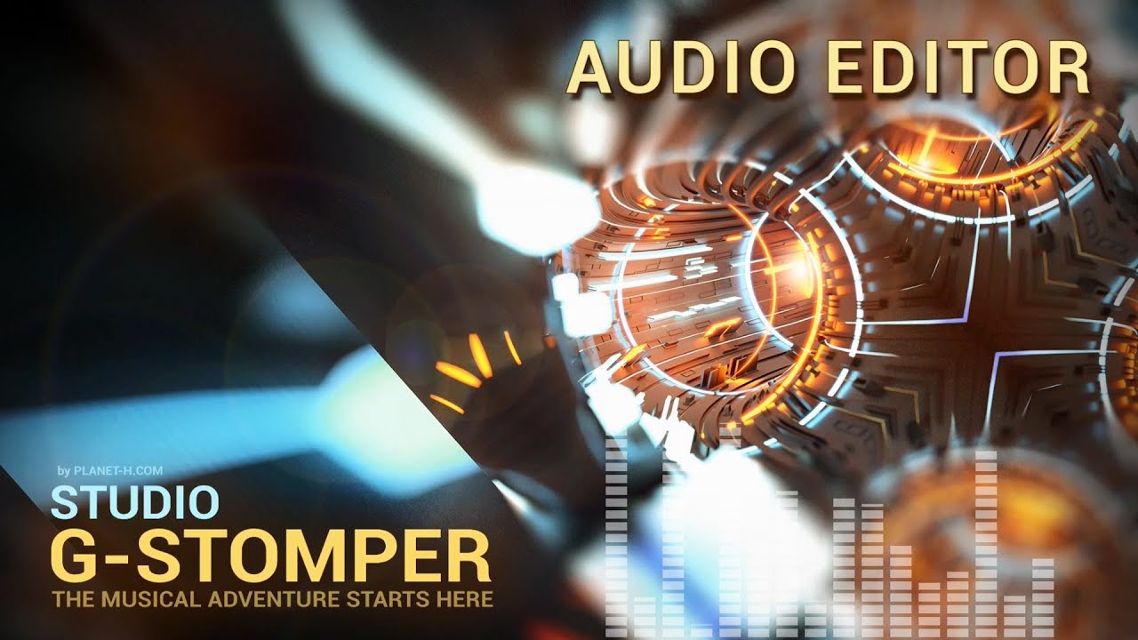 Audio Editor, G-Stomper Studio 5.7