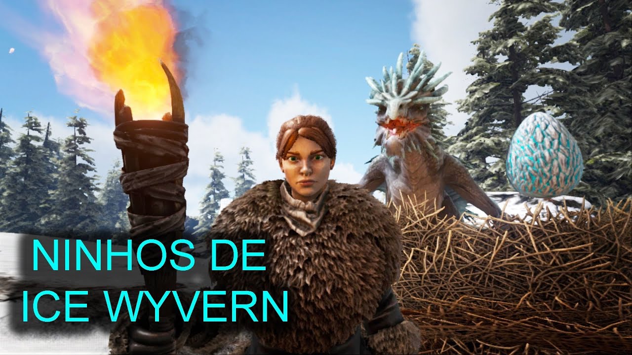 Localização dos Ovos de Dragão de Gelo no Ark Survival Evolved
