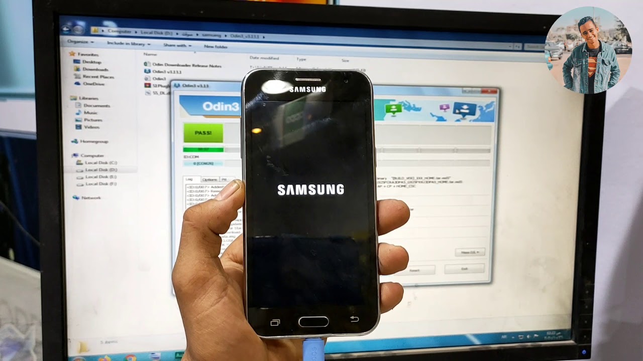 تخطي حساب جوجل في دقيقة واحدة وبالتفصيل Samsung galaxy J200h