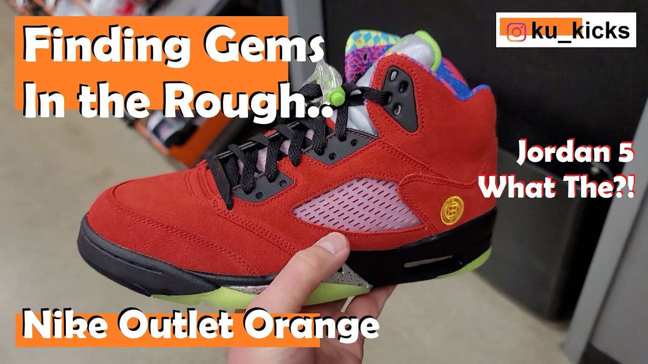 Nike Outlet Orange Got Some Hidden Gems.. but No Sales