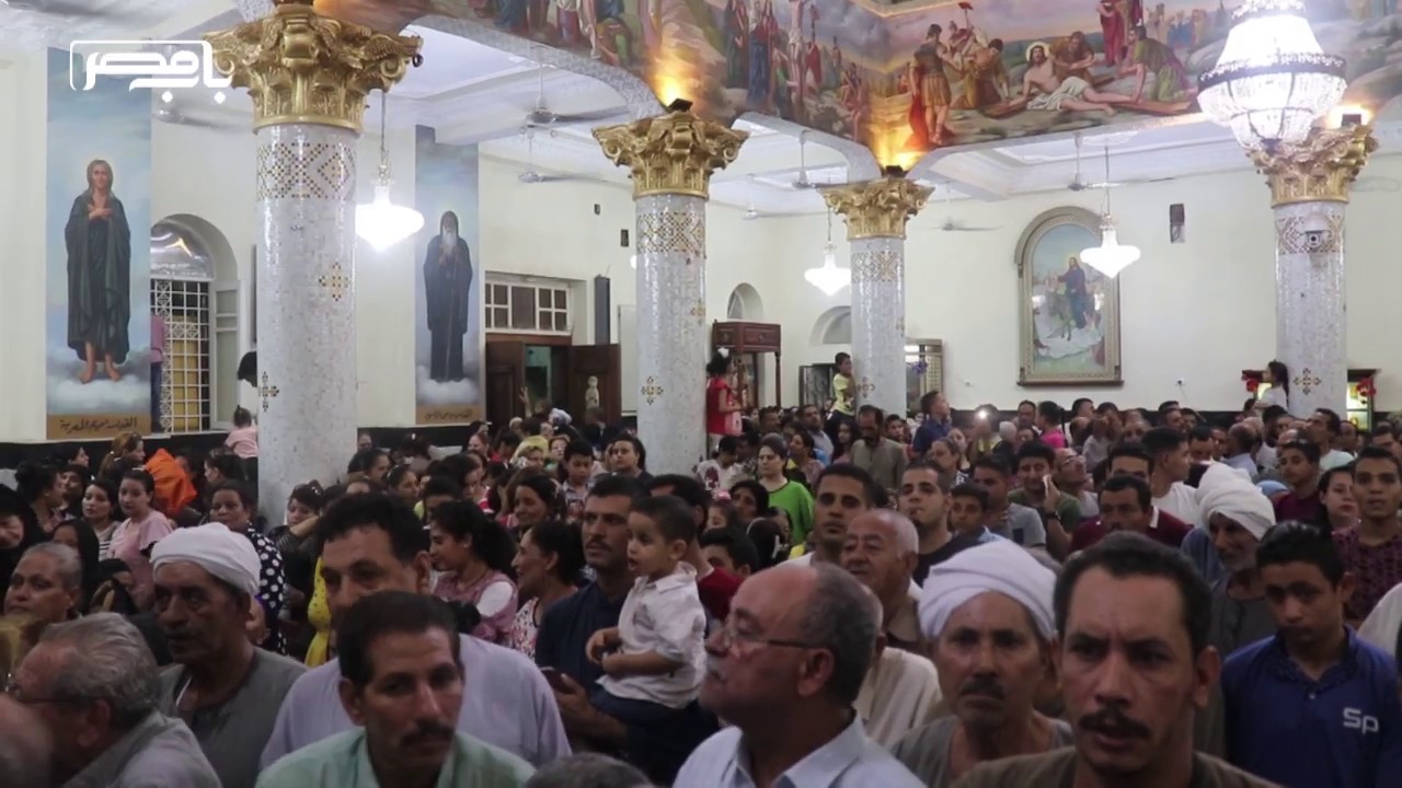 باب مصر | الأقباط يحتفلون بمولد العذراء بقرية السلامية بنجع حمادي