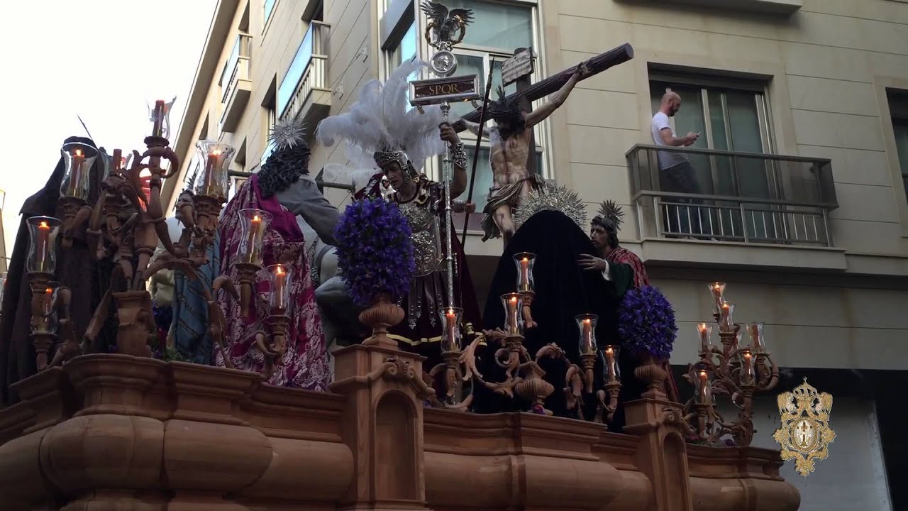 Martes Santo 2015. Lanzada de Elche con Expiración de Huéscar. Marcha 