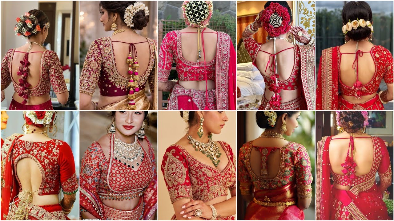 Latest Bridal Blouse Designs for wedding|Modern&Traditional Bridal Blouse Designs|Latest Collections