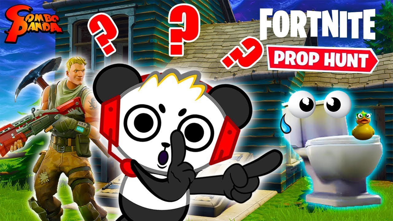 FORTNITE FRIDAY! Let's Play Fortnite Prop Hunt with Combo Panda