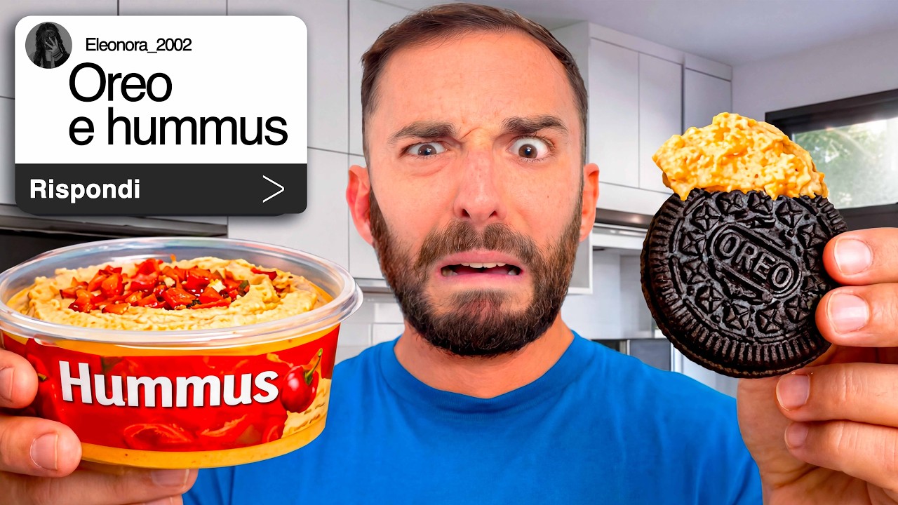 Provo le RICETTE PIÙ STRANE dei miei FOLLOWERS !! (Ma come fate?...)