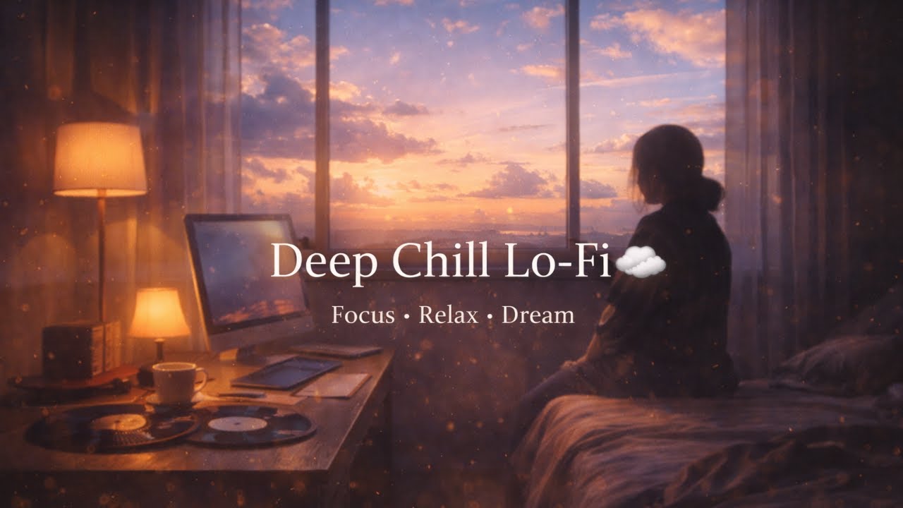 ☁️ Cloud Drift – Deep Chill Lo-Fi Beats to Focus, Study & Dream | Spirit Lo-Fi