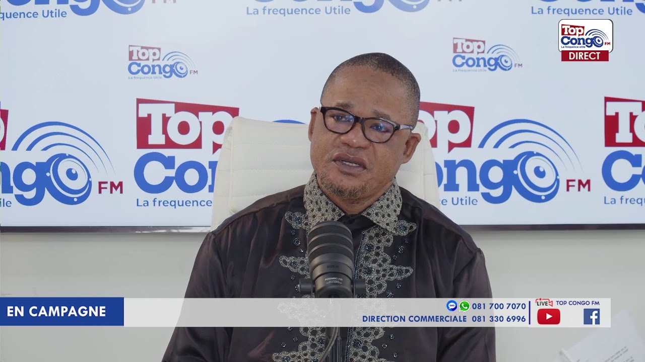 EN CAMPAGNE   PETER KAZADI  VPM MINISTRE DE L'INTERIEUR