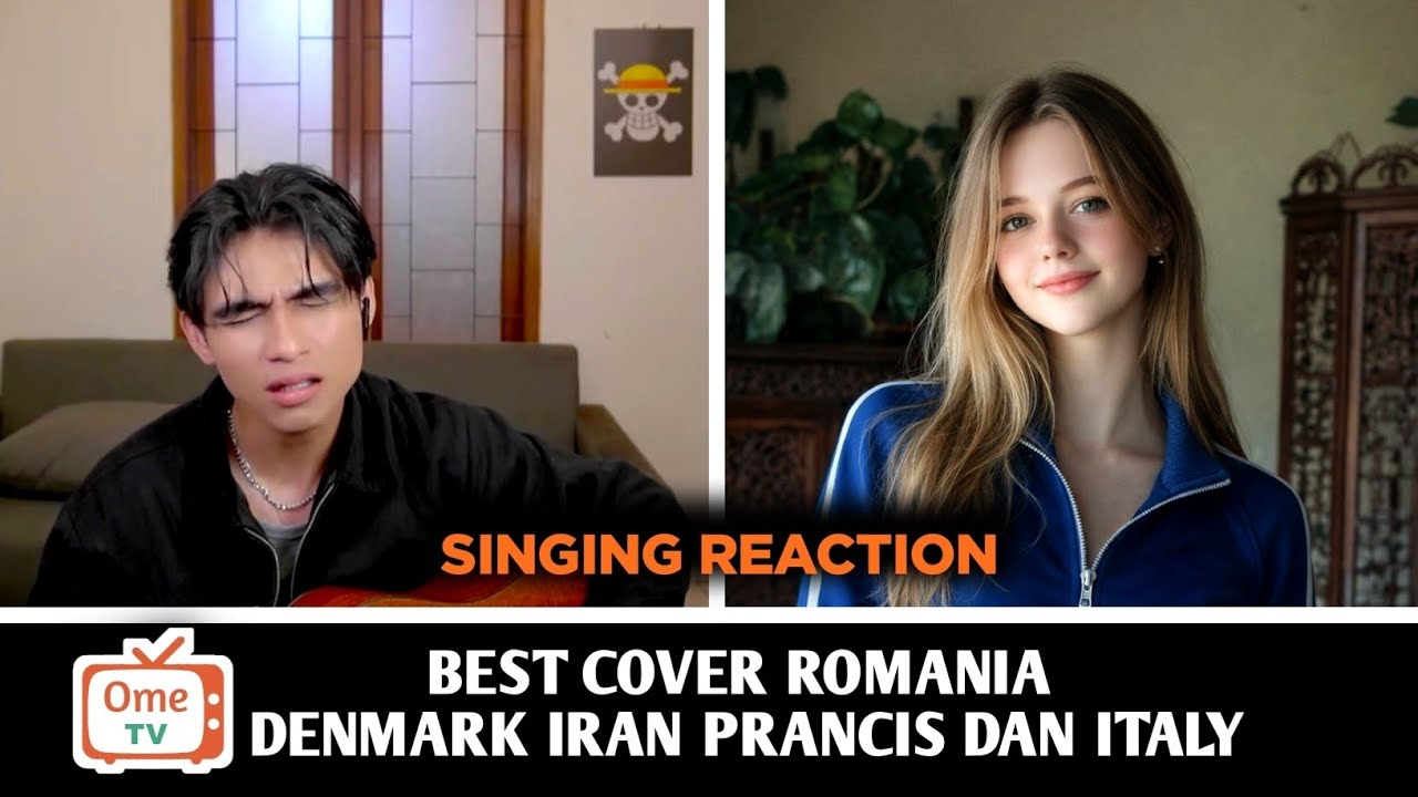 SINGING REACTION‼️COUNTRY ROMANIA,IRAN,RUSSIA,FRANCE,ITALY,DENMARK AND SWEDEN #ometvinternasional 