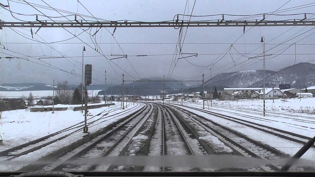Cabview Poprad-Tatry - Košice, Os 7811 - 163.123