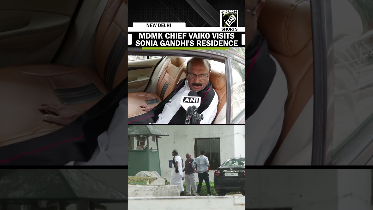 MDMK Chief Vaiko arrives at Sonia Gandhi's 10 Janpath residence for key political meeting