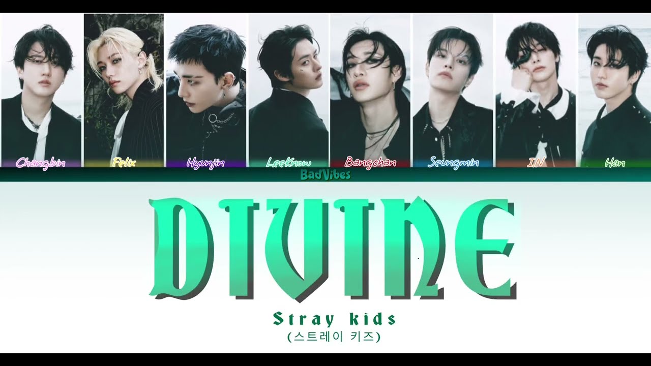 STRAY KIDS ‘DIVINE’ (Color Coded Lyrics Rom)