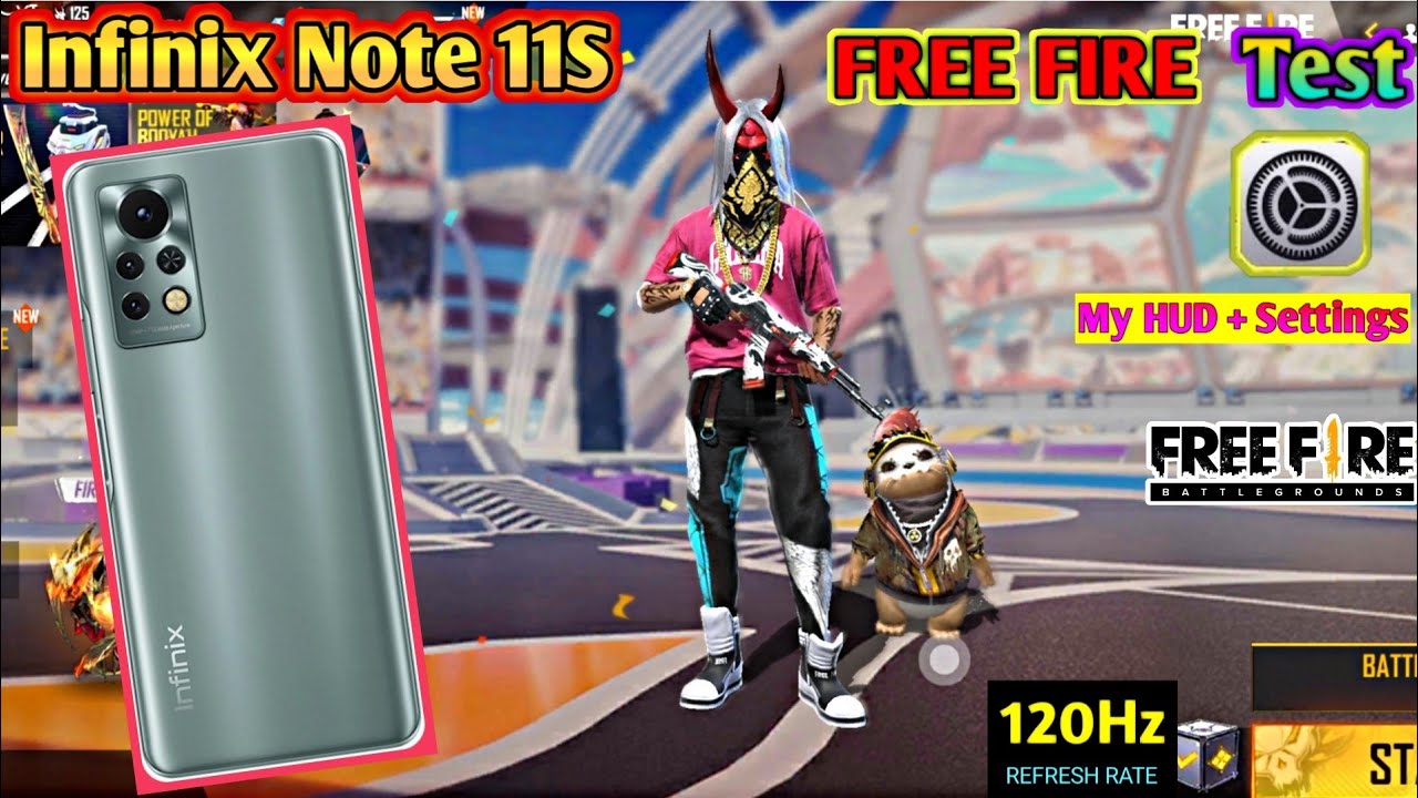 Infinix Note 11S Free Fire Gameplay + Heating + Battery Drain Test || Infinix Note 11S Gaming Test..
