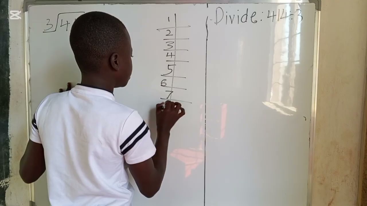 Dividing using long division 