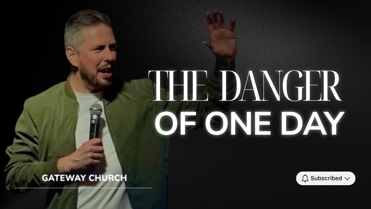 The Danger of ONE day | March 8th | Ps Niall Byrne