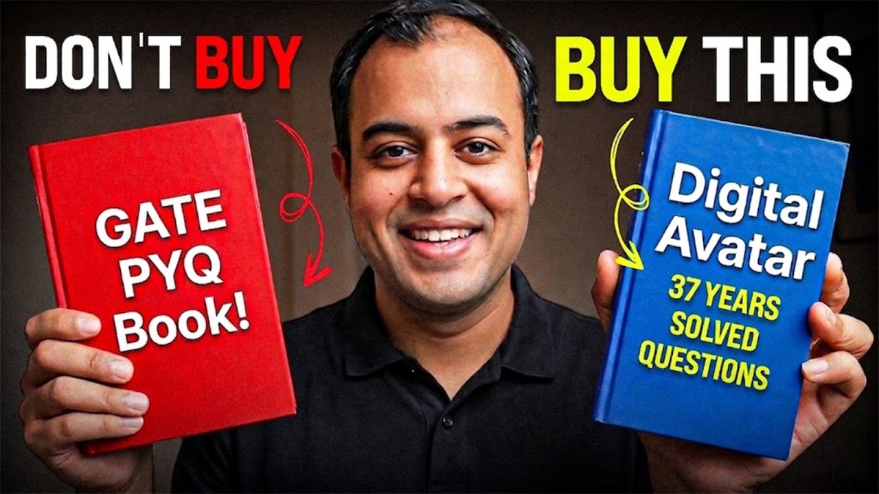 Don&rsquo;t Buy Any GATE PYQ Book! 🛑 37 Years Solved Questions in a Digital Avatar | Ankit Goyal