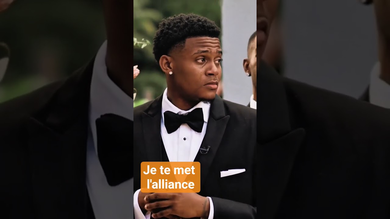 je te met l'alliance. des moments forts, des moments émouvant,  #mariage2025 #afrolove #wilsonteuk