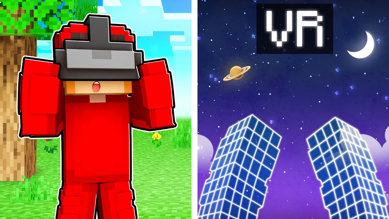 We Played VR in Minecraft!