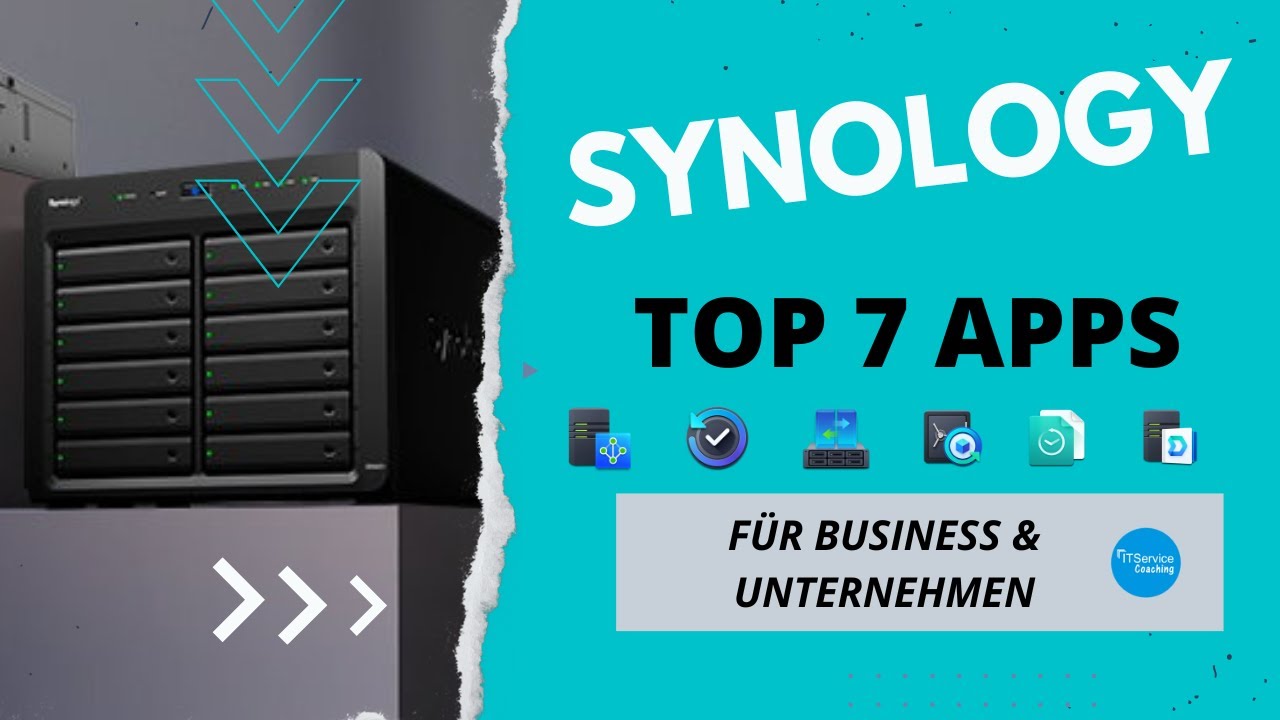 Synology Top 7 Business Pakete für Unternehmen und Firmen - meine 7 Favoriten Synology Pakete