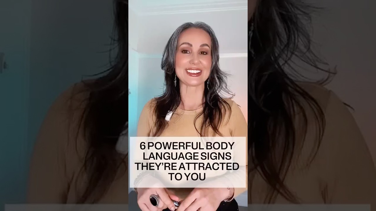 6 body language signs they&rsquo;re attracted to you #bodylanguage #attraction #crush #crushing #dating