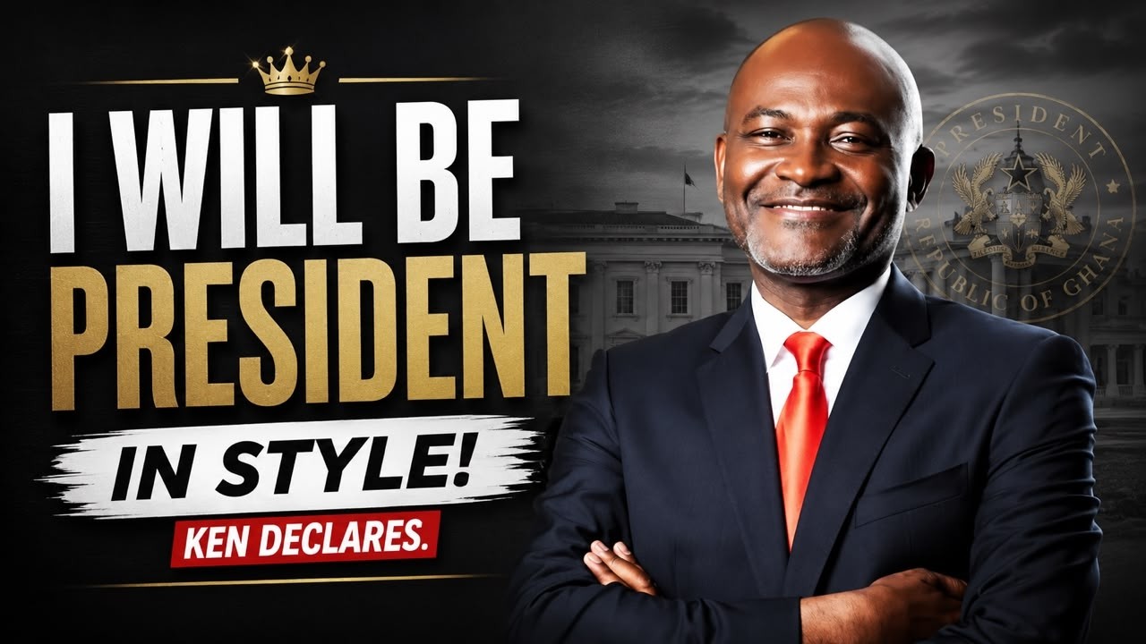 🔥 Breaking! Kennedy Agyapong Confidently Declares His Presidential Ambition