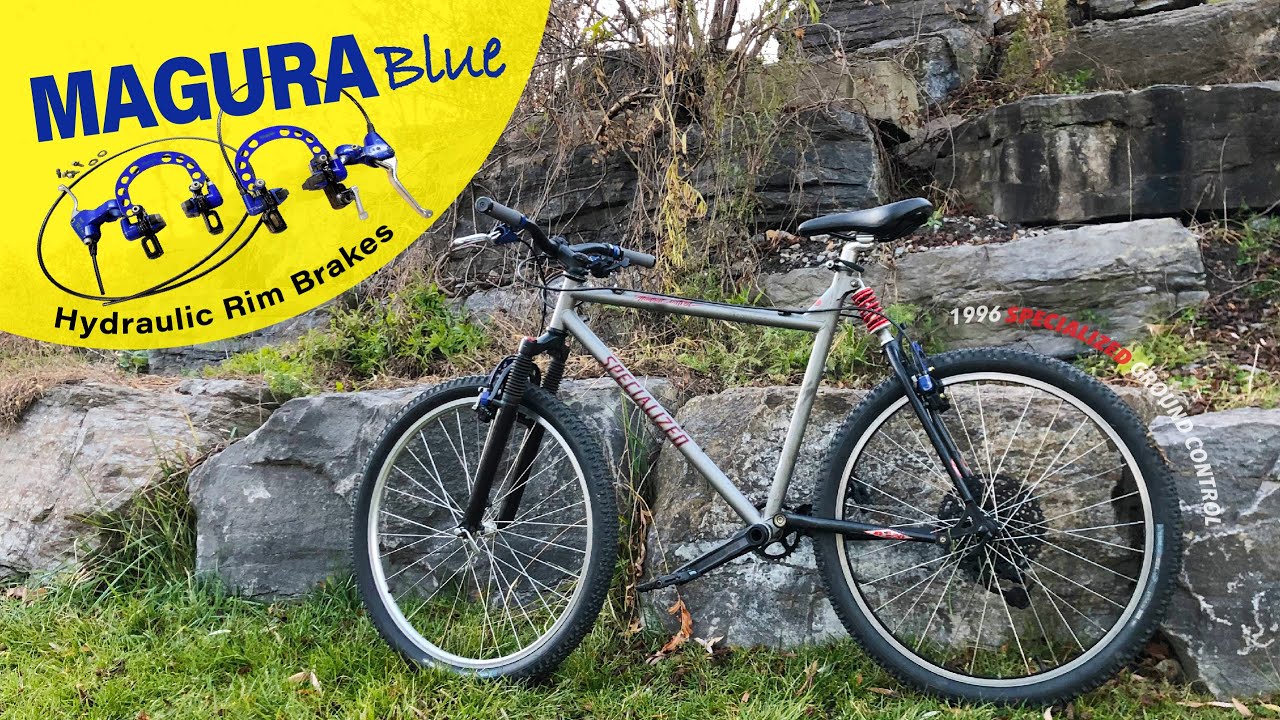 Mechanical to Hydraulic Rim Brakes (MAGURA Blue)