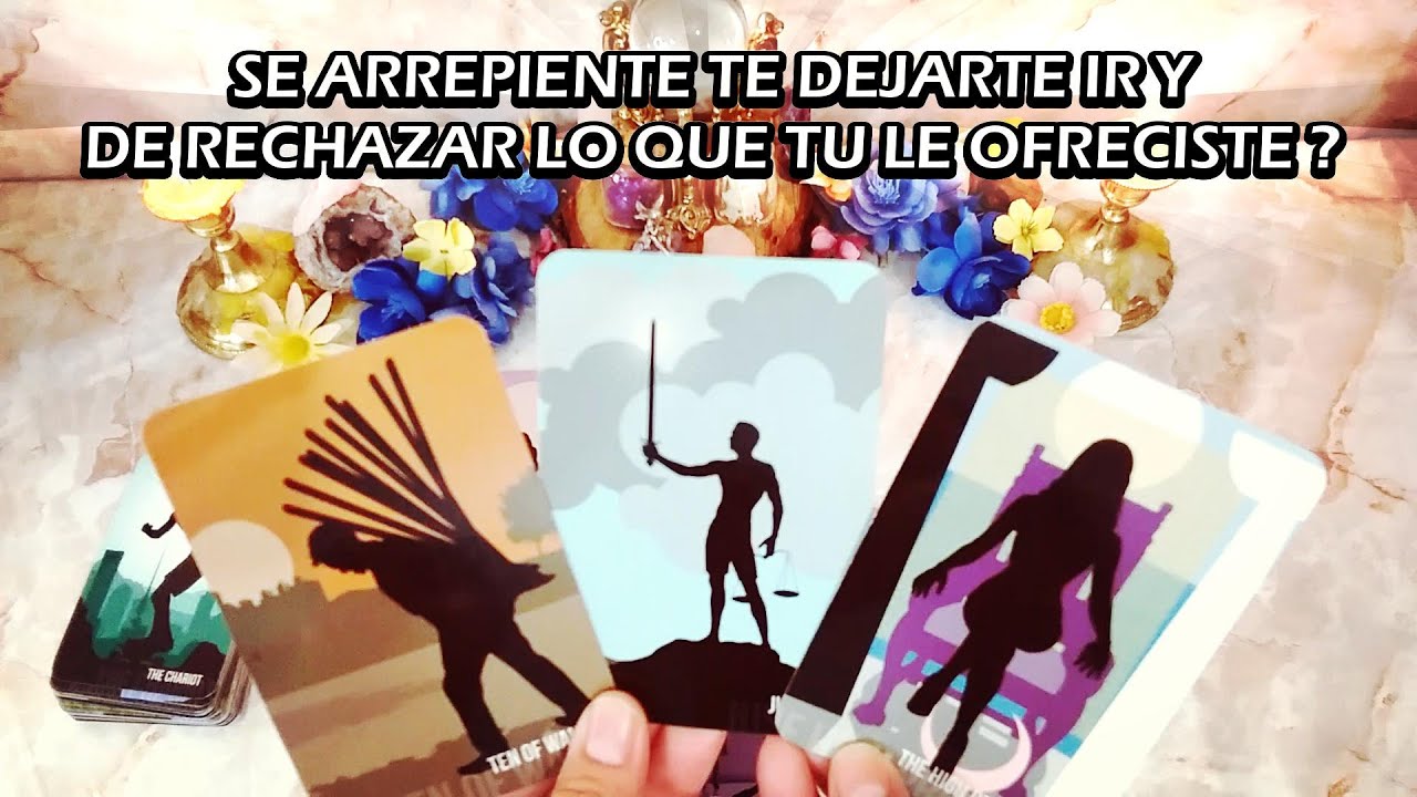 ✨️Se Arrepiente de Dejarte Ir y De Rechazar lo que Tu le Ofreciste?🙇🏻‍♂️💔Qué Piensa al Respecto?🔮