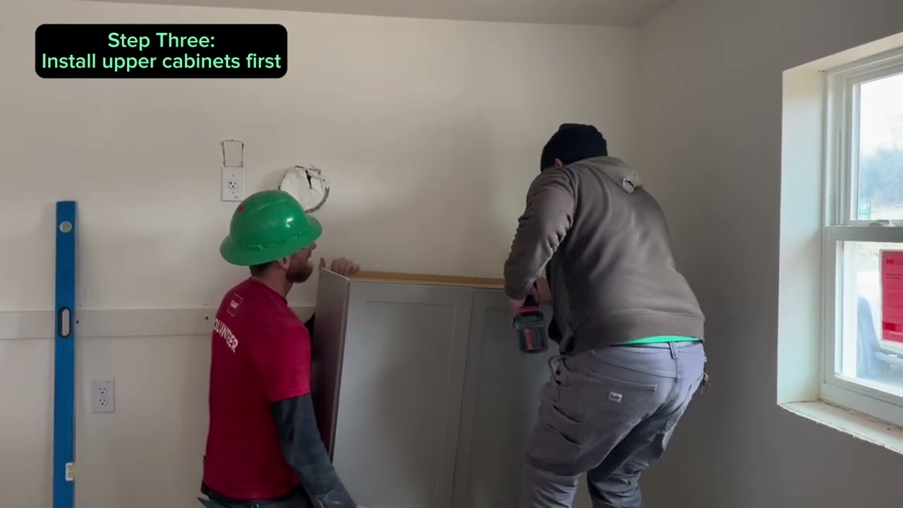 How to Install Cabinets