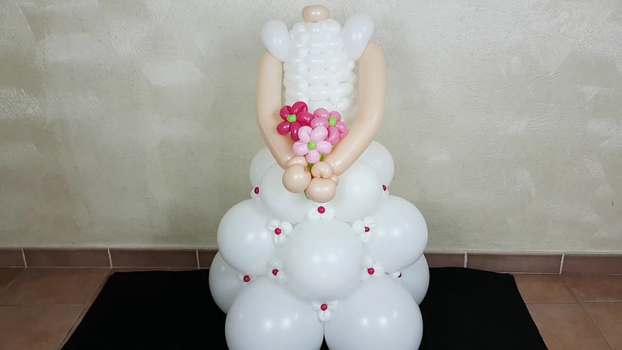 Muñeca de Comunión con Globos 👧✨ ¡El tutorial COMPLETO ya está disponible!