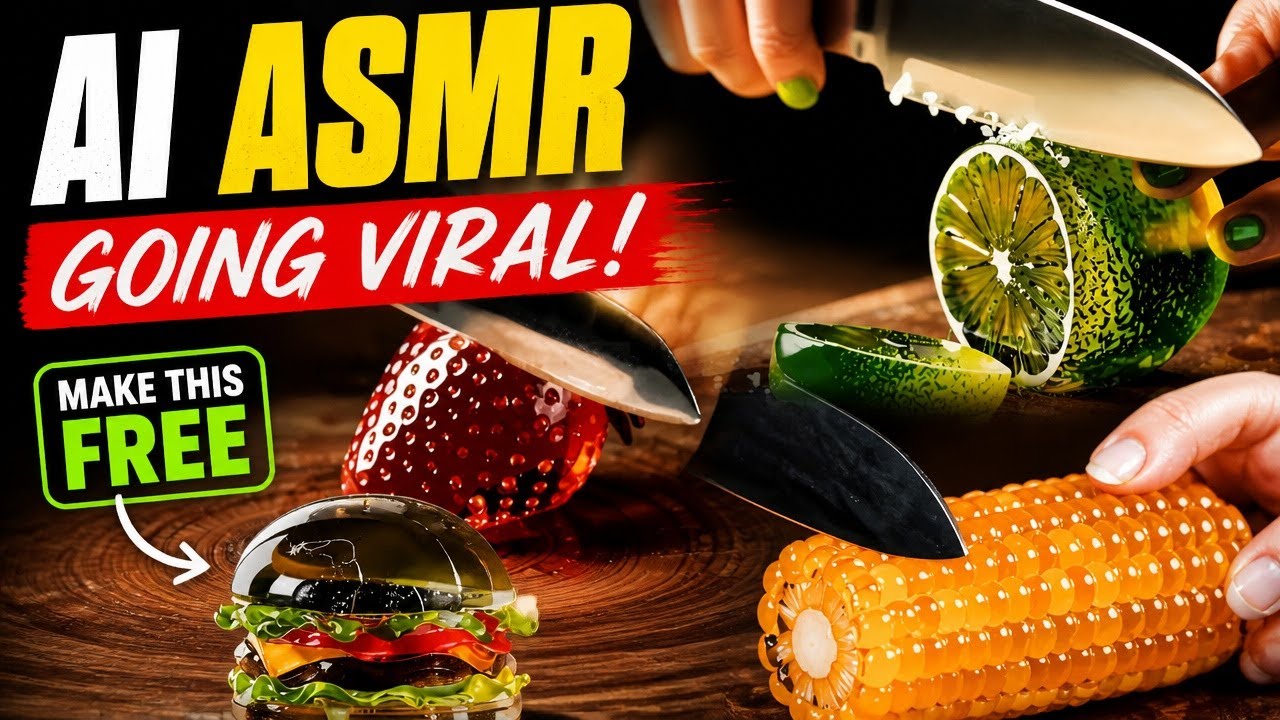 How To Make AI ASMR Videos with Google VEO 3 for Absolutely FREE (NOT Clickbait)