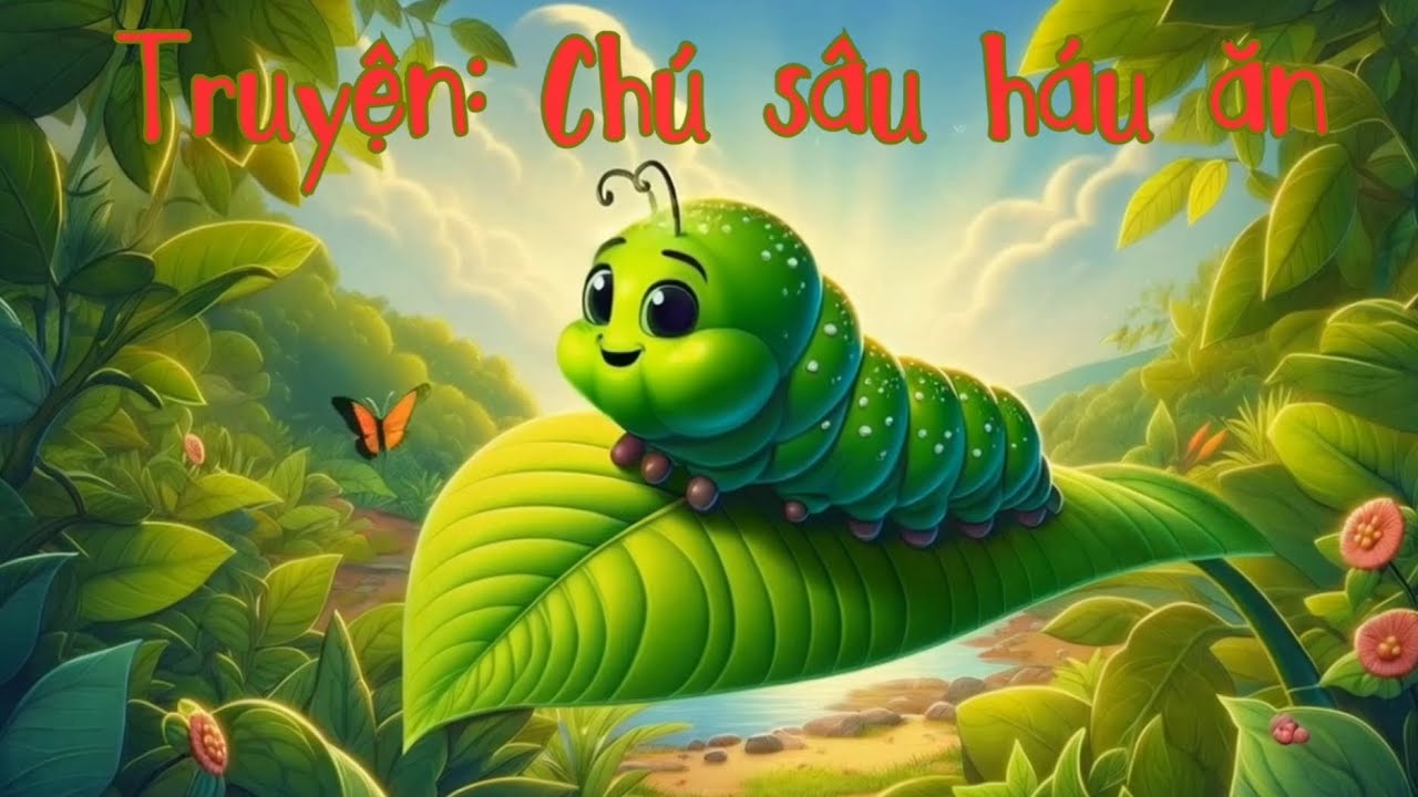Phim hoạt hình: Chú sâu háu ăn/phim hoạt hình AI/truyện cổ tích hay nhất